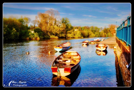 Sligo, Garavogue River, Western Ireland